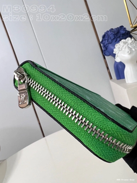 AAA Pruses Bags VUITTON ZIPPY LOUIS WALLET-10*20*2 cm 0819
